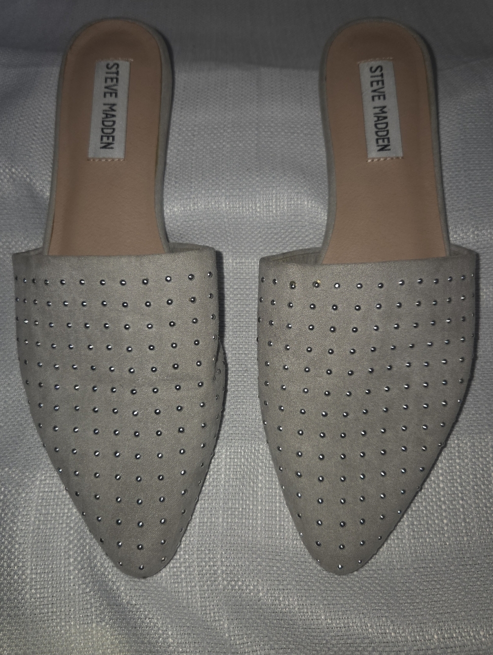 Steve Madden Trace Studded Mules, Women's Size 8M